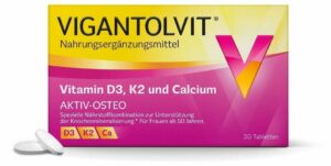 Vigantolvit Vitamin D3 K2 Calcium 30 Filmtabletten