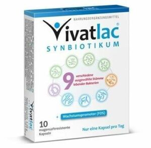 Vivatlac Synbiotikum 10 Magensaftresistente Kapseln