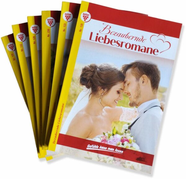 Liebesromane 6 Bände mit je 4 Romanen