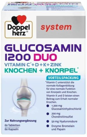 Doppelherz Glucosamin 1200 Duo 120 Tabletten