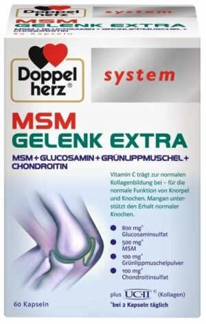 Doppelherz Msm Glucosamin System 60 Kapseln