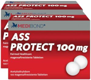 ASS Medibond Protect 100 mg 2 x 100 magensaftresistente Tabletten