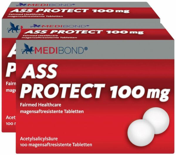 ASS Medibond Protect 100 mg 2 x 100 magensaftresistente Tabletten