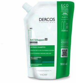 Vichy Dercos Anti-Schuppen Shampoo fettige Kopfhaut Nachfüllpack 500 ml