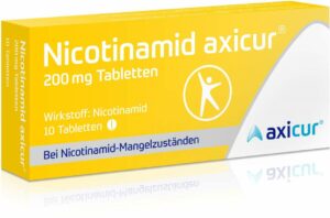 Nicotinamid Axicur 200 mg 10 Tabletten