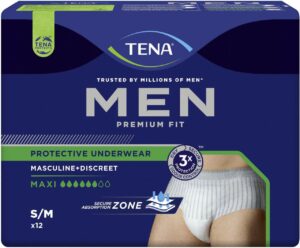 Tena Men Level 4 Premium Fit Protective Underwear Gr. M 12 Stück