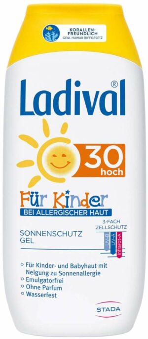 Ladival Kinder bei Allergischer Haut Lsf 30 200 ml Gel
