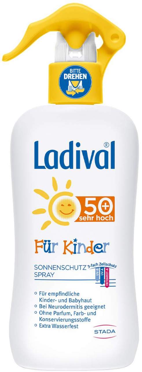 Ladival Sonnenschutz Spray für Kinder LSF 50+ 200 ml