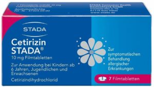 Cetirizin Stada 10 mg 7 Filmtabletten