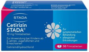 Cetirizin Stada 10 mg 50 Filmtabletten