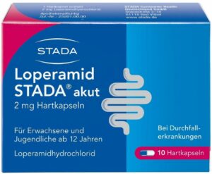 Loperamid STADA akut 2 mg 10 Hartkapseln