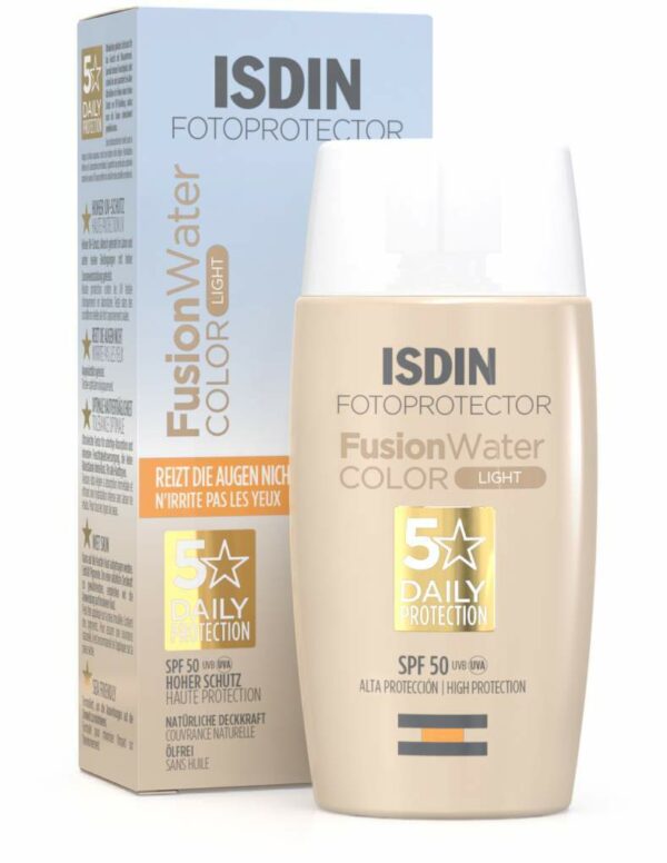 Isdin Fotoprotector Fusion Water Color Light Spf 50 50 ml