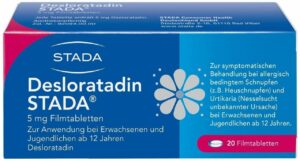 Desloratadin Stada 5 mg 20 Filmtabletten
