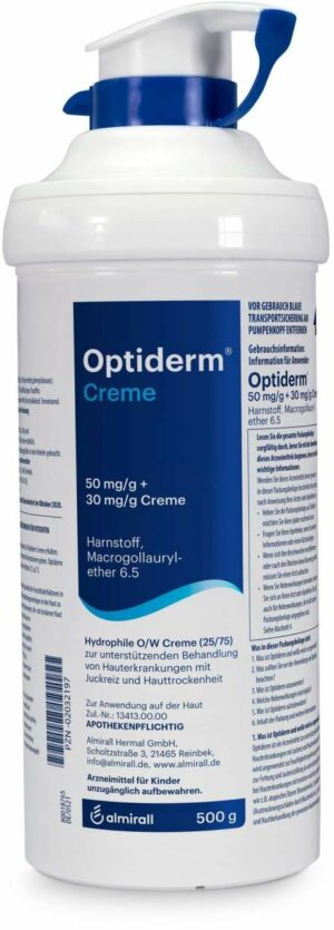 Optiderm 500 G Creme im Spender