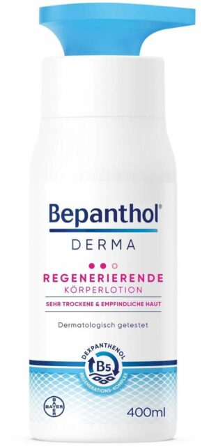 Bepanthol® DERMA Regenerierende Körperlotion 400 ml Pumpspender