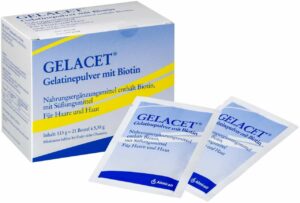 Gelacet Gelatine Mit Biotin Pulver