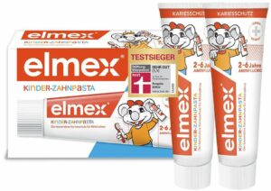 ELMEX Kinderzahnpasta 2-6 Jahre 2 x 50 ml Zahnpasta