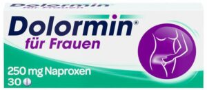 Dolormin für Frauen mit Naproxen 30 Tabletten
