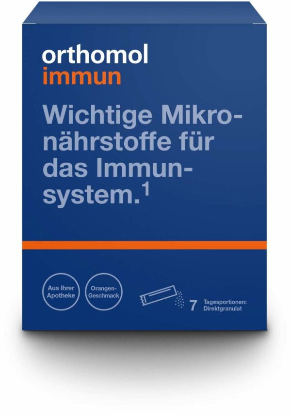 Orthomol Immun Direktgranulat Orange 7 Stück