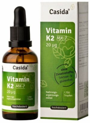 Vitamin K2 Mk-7 200 µg 50 ml Tropfen