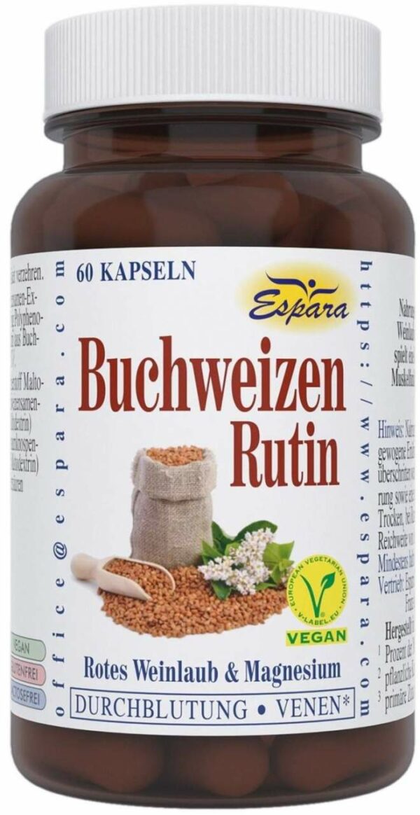 Buchweizen Rutin 60 Kapseln