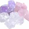 Wassersteine Premium Grundmischung Natursteine Bergkristall + Rosenquarz + Amethyst