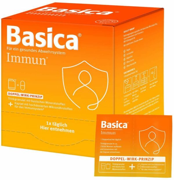 BASICA Immun Trinkgranulat+Kapsel f.30 Tage