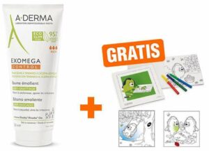 Aderma Exomega Control Balsam rückfettend 200 ml + gratis Malbuch