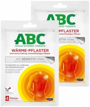 Hansaplast Med ABC Wärme-Pflaster sensitiv 2 x 4 Stück