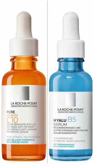 La Roche Posay Hyalu B5 Serum 30 ml + La Roche Posay pure Vitamin C Serum 30 ml