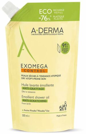 Aderma Exomega Control 500 ml Duschöl Nachfüllpack