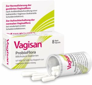 Vagisan ProbioFlora Milchsäure-Bakterien 8 Hartkapseln