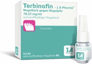 Terbinafin 1A Pharma Nagellack gegen Nagelpilz 3