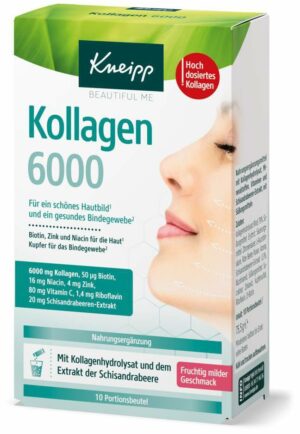 Kneipp Kollagen 6000 Pulver 10 Portionsbeutel