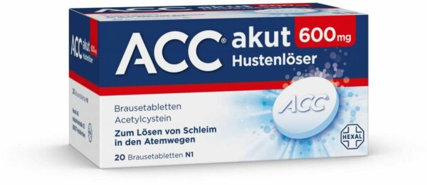 ACC akut 600 mg Hustenlöser 20 Brausetabletten