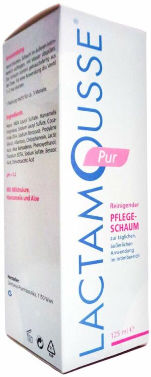 Lactamousse 125 ml Pflegeschaum Für Intimbereich