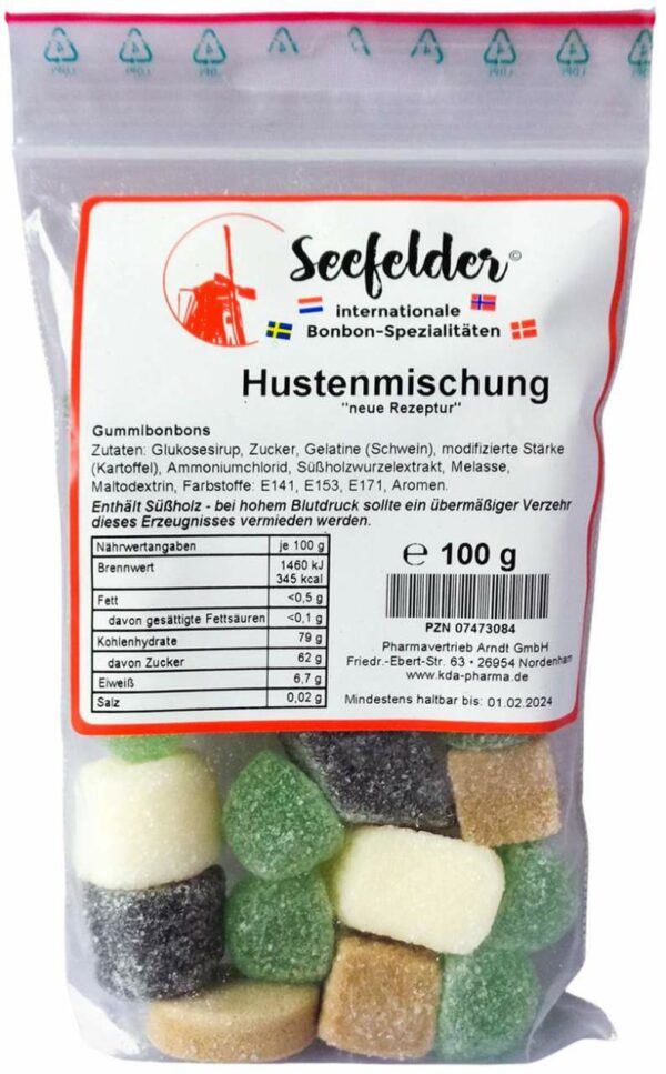 Seefelder Hustenmischung Kda 100 G