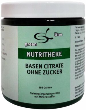 Basen Citrate N Ohne Zucker 160 G Pulver