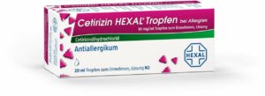 Cetirizin Hexal Tropfen bei Allergien 20 ml