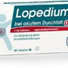 Lopedium T akut bei akutem Durchfall 10 Tabletten