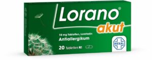 Lorano akut Antiallergikum 20 Tabletten