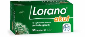Lorano akut Antiallergikum 50 Tabletten