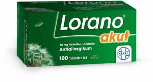Lorano akut Antiallergikum 100 Tabletten