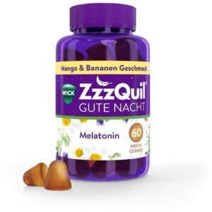 Wick ZzzQuil Gute Nacht Mango & Banane 60 Weichgummis