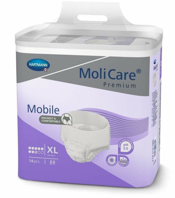 Molicare Premium Mobile 8 Tropfen Gr.Xl  14 Stück