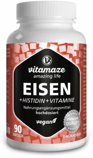Eisen 20 mg + Histidin + Vitamine C
