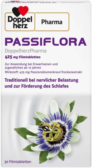 Passiflora Doppelherzpharma 425 mg 30 Tabletten
