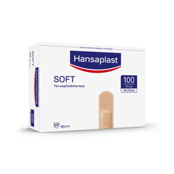 Hansaplast SOFT Strips 19x72mm