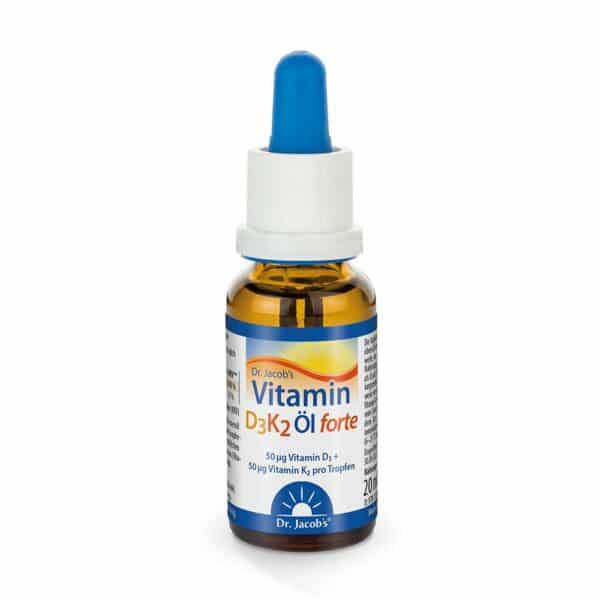 Dr. Jacob´s Vitamin D3K2 Öl forte Tropfen