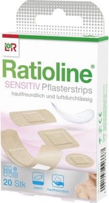 RATIOLINE sensitive Pflasterstrips in 4 Größen